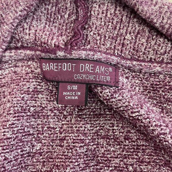 Barefoot Dreams Womens Cardigan Sweater Size Small Medium CozyChic Lite - Picture 7 of 9